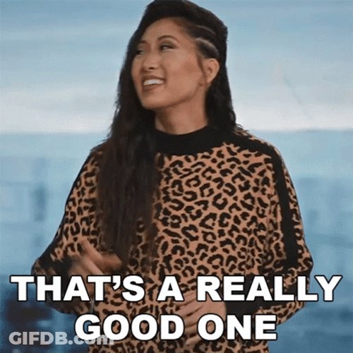 That's A Really Good One GIF