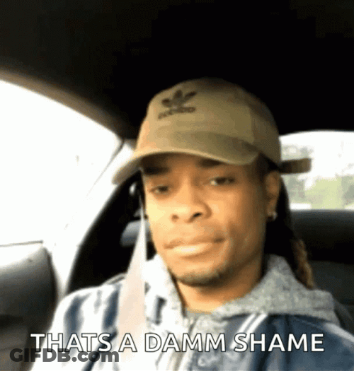 That's A Shame GotDamnZo GIF