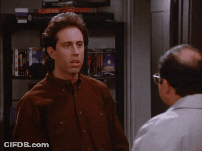 That's A Shame Kramer Seinfeld GIF