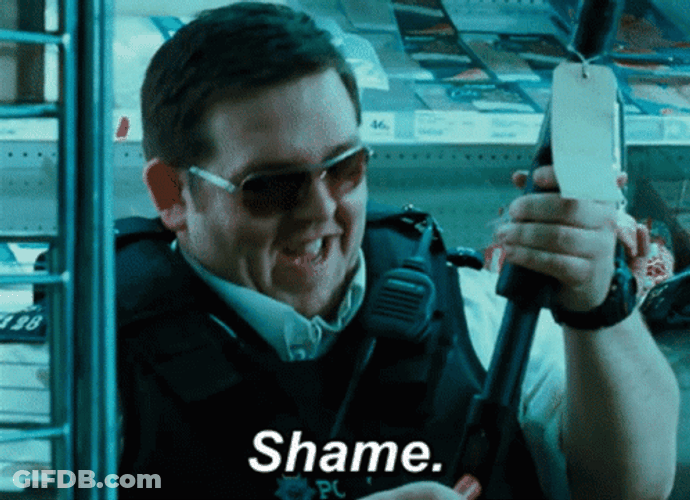 That's A Shame Too Damn Bad GIF