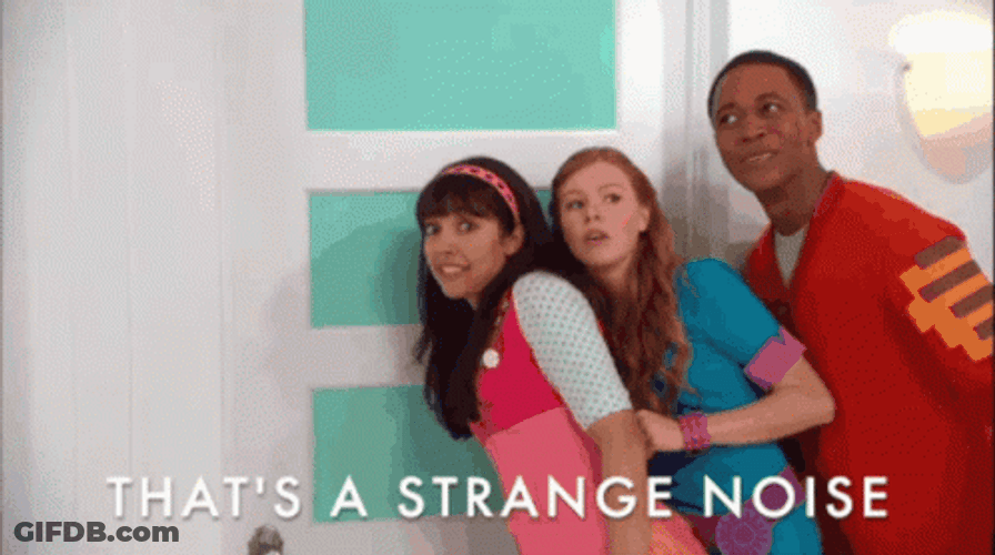 That's A Strange Noise GIF