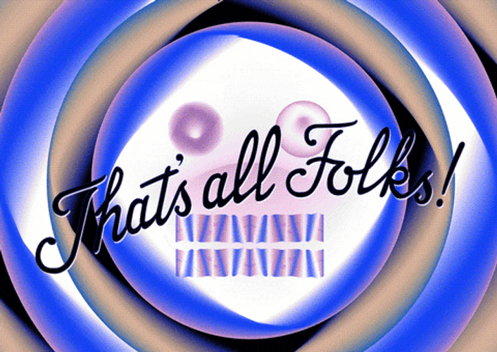That's All Folks Artwork GIF