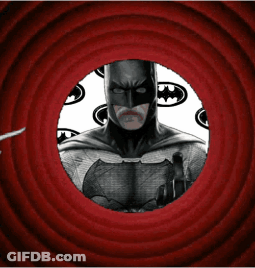 That's All Folks Batman GIF