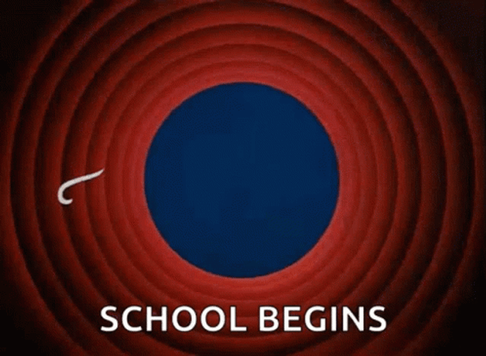 That's All Folks School Begins GIF