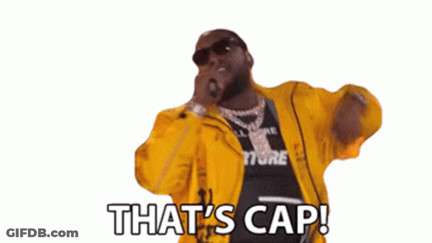 That's Cap Thats Hip Hop GIF