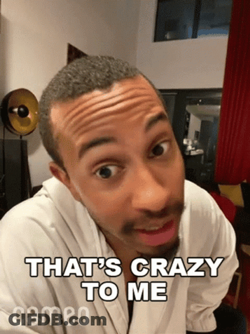 That's Crazy Kalen Allen GIF