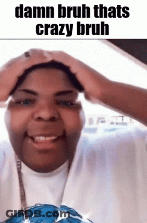 That's Crazy Lightskin Damn GIF