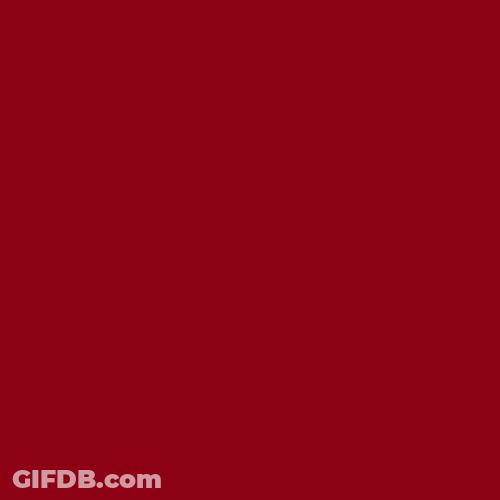 That's Crazy Typography Red GIF