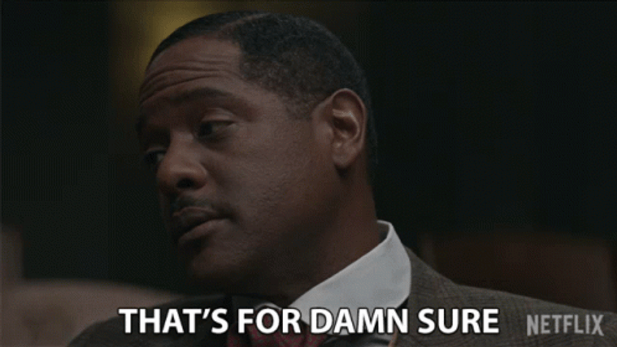 That's For Damn Sure Charles James GIF