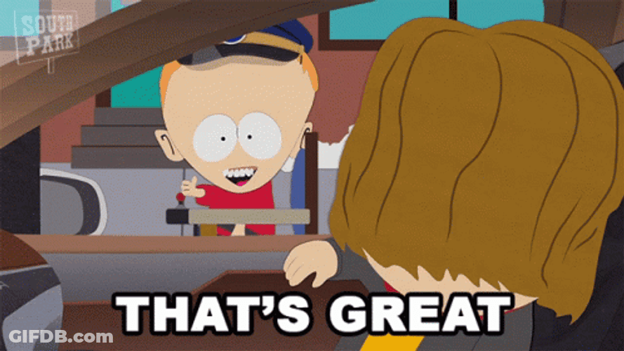 That's Great Timmy South Park GIF