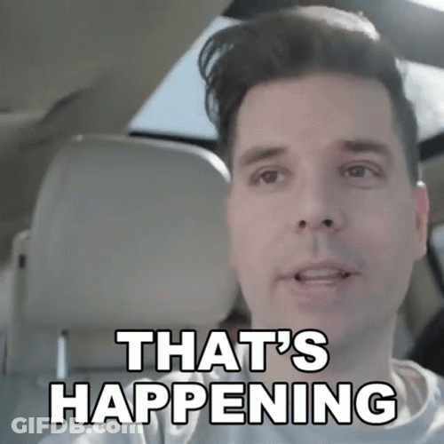 That's Happening Dave Crosby Car Selfie GIF