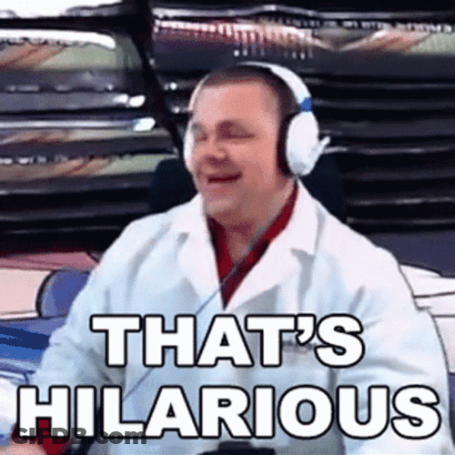 That's Hilarious Professor K GIF