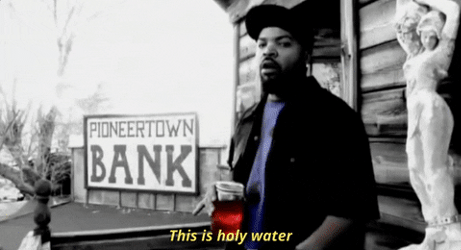 That's Holy Water Ice Cube Kool Aid GIF