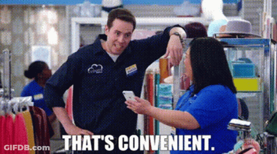 That's How Convenient Jon Barinholtz GIF