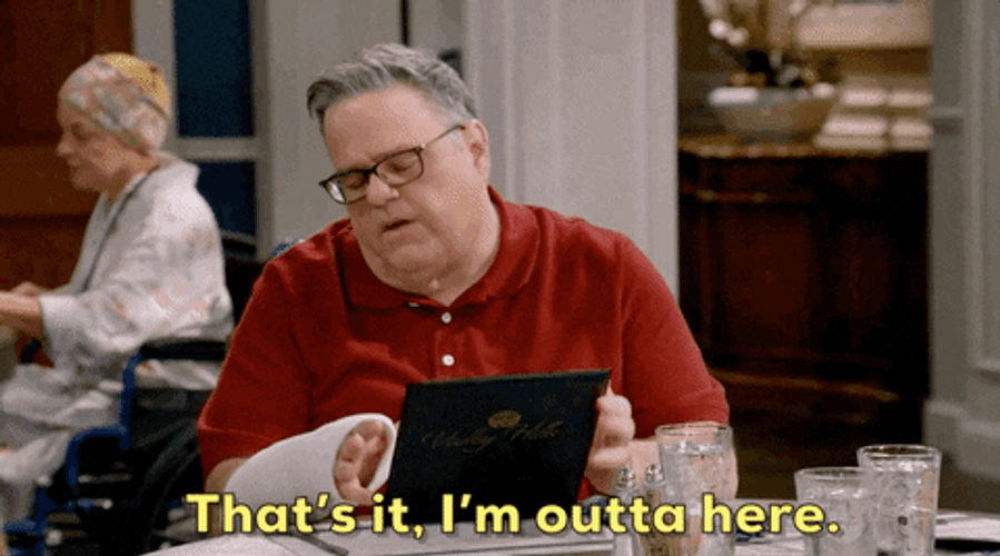 That's It I'm Out GIF