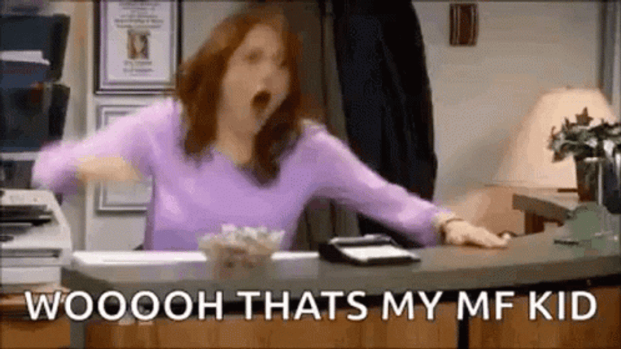 That's My Boy Ellie Kemper GIF