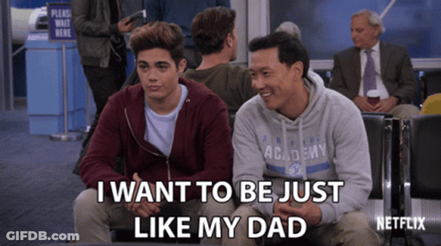 That's My Dad Eddie Shin GIF