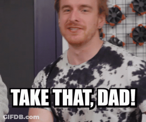 That's My Handsome Dad GIF