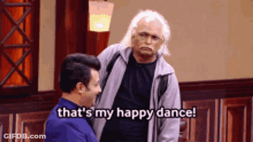 That's My Happy Dance Funny Dance GIF