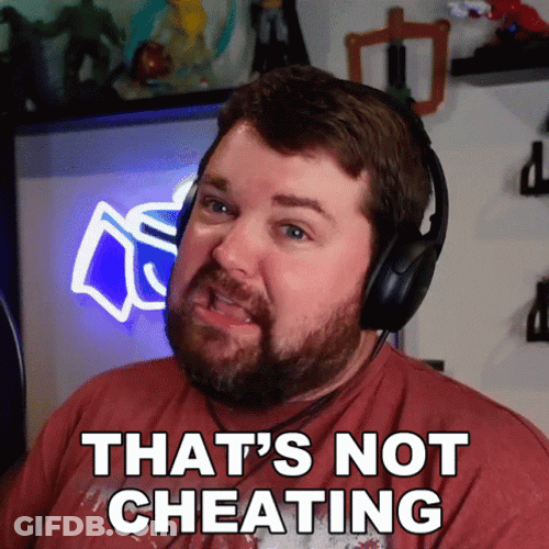 That's Not Cheating GIF