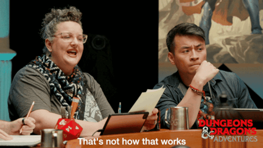 That's Not How This Works Dungeons And Dragons GIF