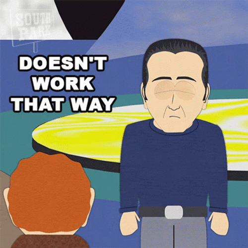 That's Not How This Works South Park GIF