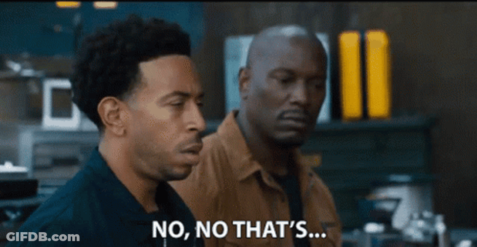 That's Not Impressive Tyrese Gibson GIF