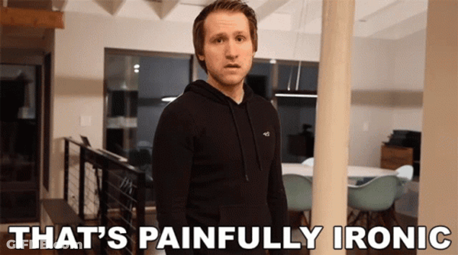 That's Painfully Irony McJuggerNuggets GIF
