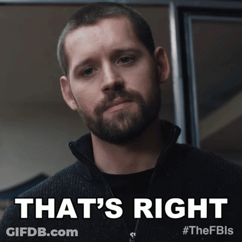 That's Right The FBIs Correct GIF