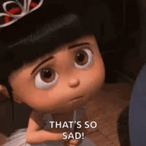That's So Sad GIF