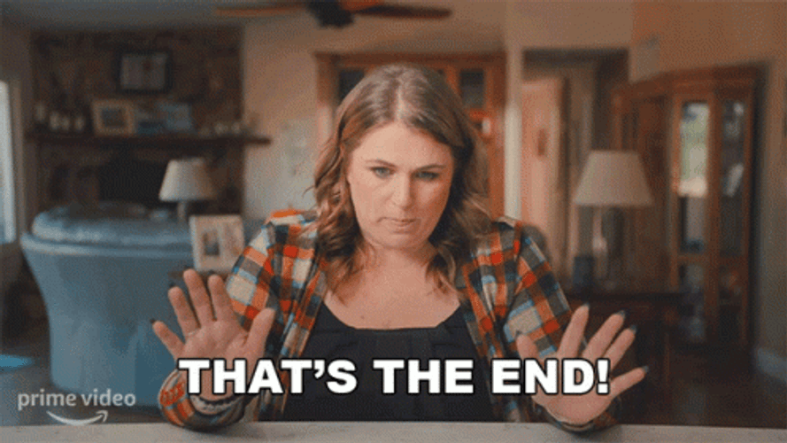 That's The End Lularich GIF