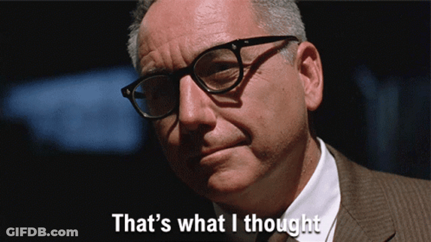 That's What I Thought Shawshank Redemption GIF