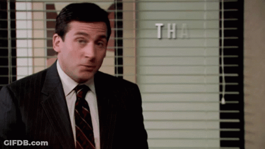 That's What She Said Excited Michael Scott GIF