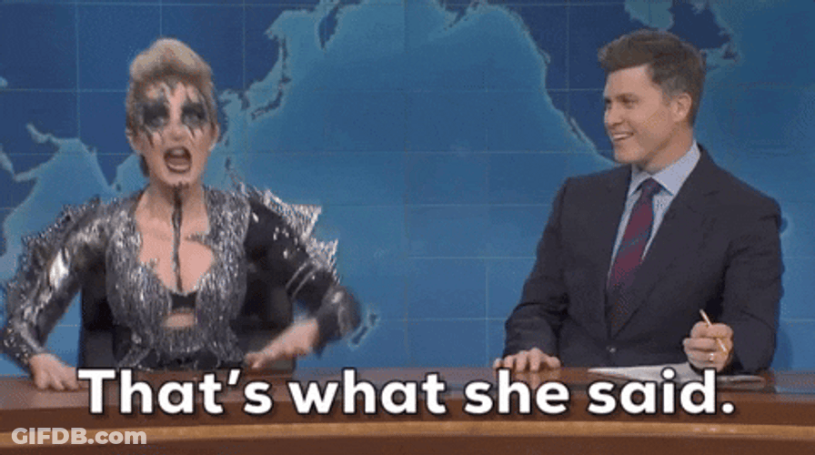 That's What She Said JoJo Siwa SNL GIF