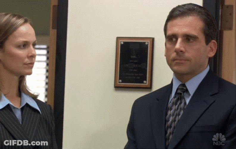 That's What She Said Michael Laughing GIF