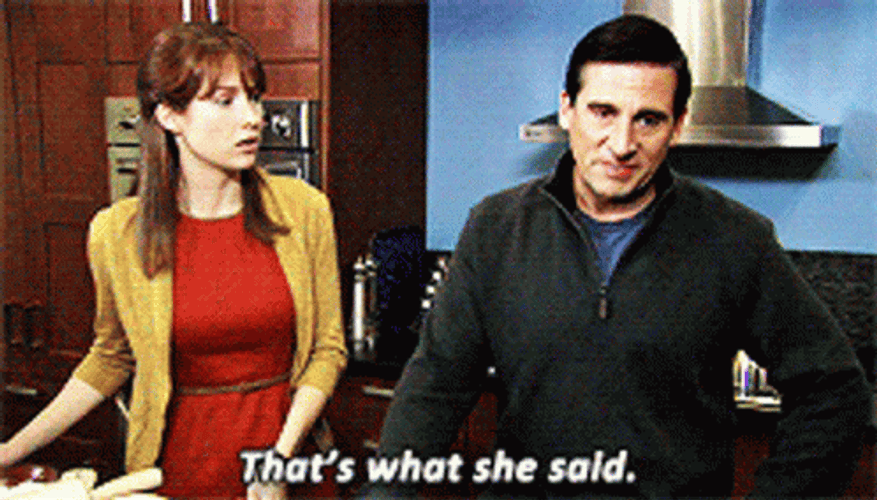 That's What She Said Sad Michael GIF