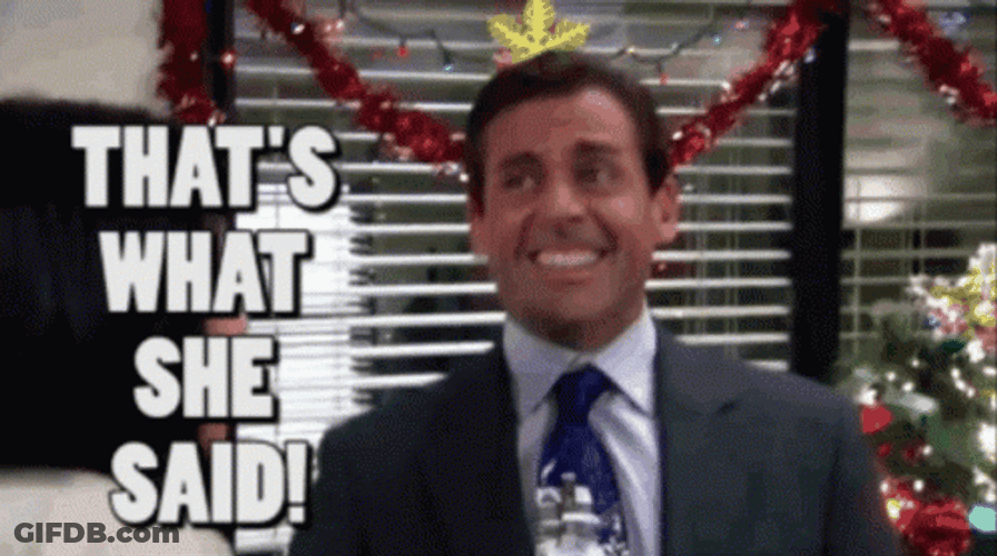 That's What She Said Steve Carell Laughing GIF