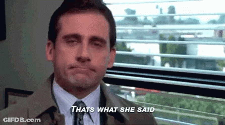 That's What She Said GIF