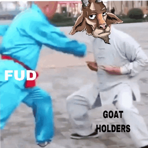 That's Why He's The Goat Nut Kick Meme GIF