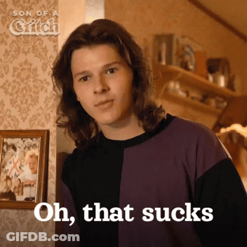 That Sucks Mike Critch Junior GIF