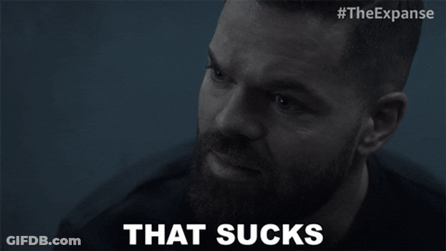 That Sucks The Expanse Amos Burton GIF