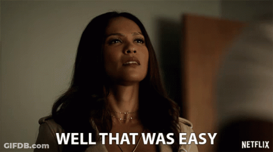 That Was Easy Lesley Ann Brandt GIF