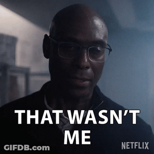 That Wasnt Me Lance Reddick GIF