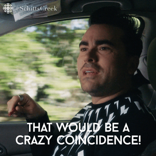 That Would Be Crazy Coincidence I Think Not GIF