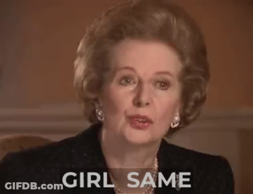 Thatcher Girl Same Awoo GIF