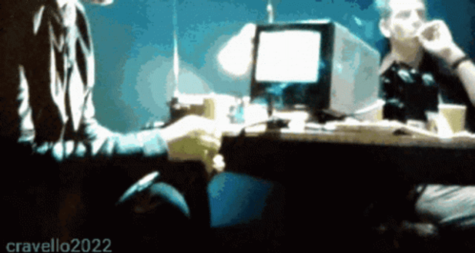 Thats A Bingo Man While His In Computer GIF