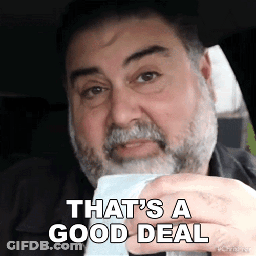 Thats A Good Deal Chris Frezza GIF