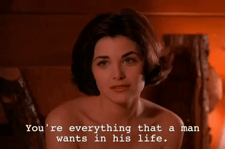 Thats A Man Sherilyn Fenn GIF