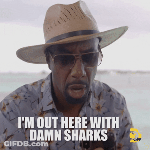Thats A Man With Damn Sharks JB Smoove GIF