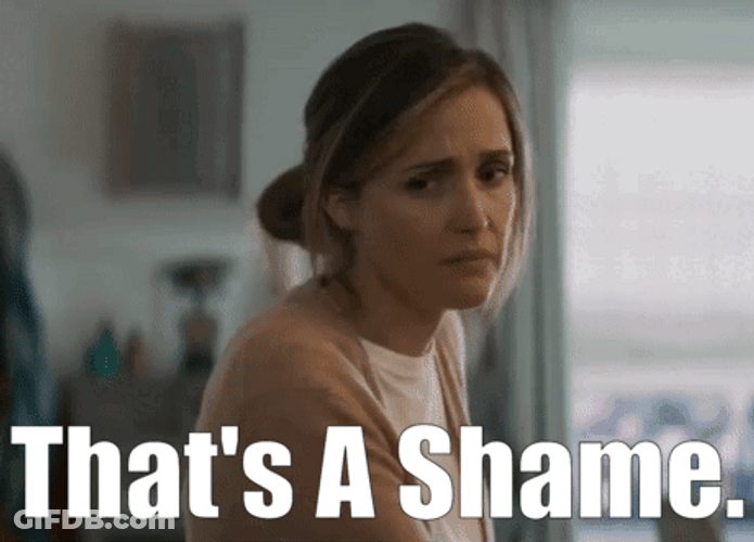 Thats A Shame Ellie Wagner GIF